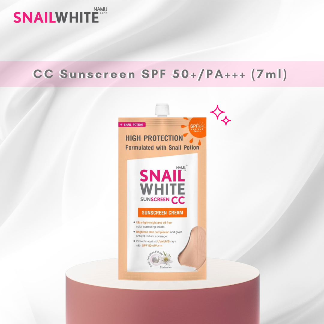 NAMU LIFE SNAILWHITE Sunscreen CC Cream SPF50+/PA++++