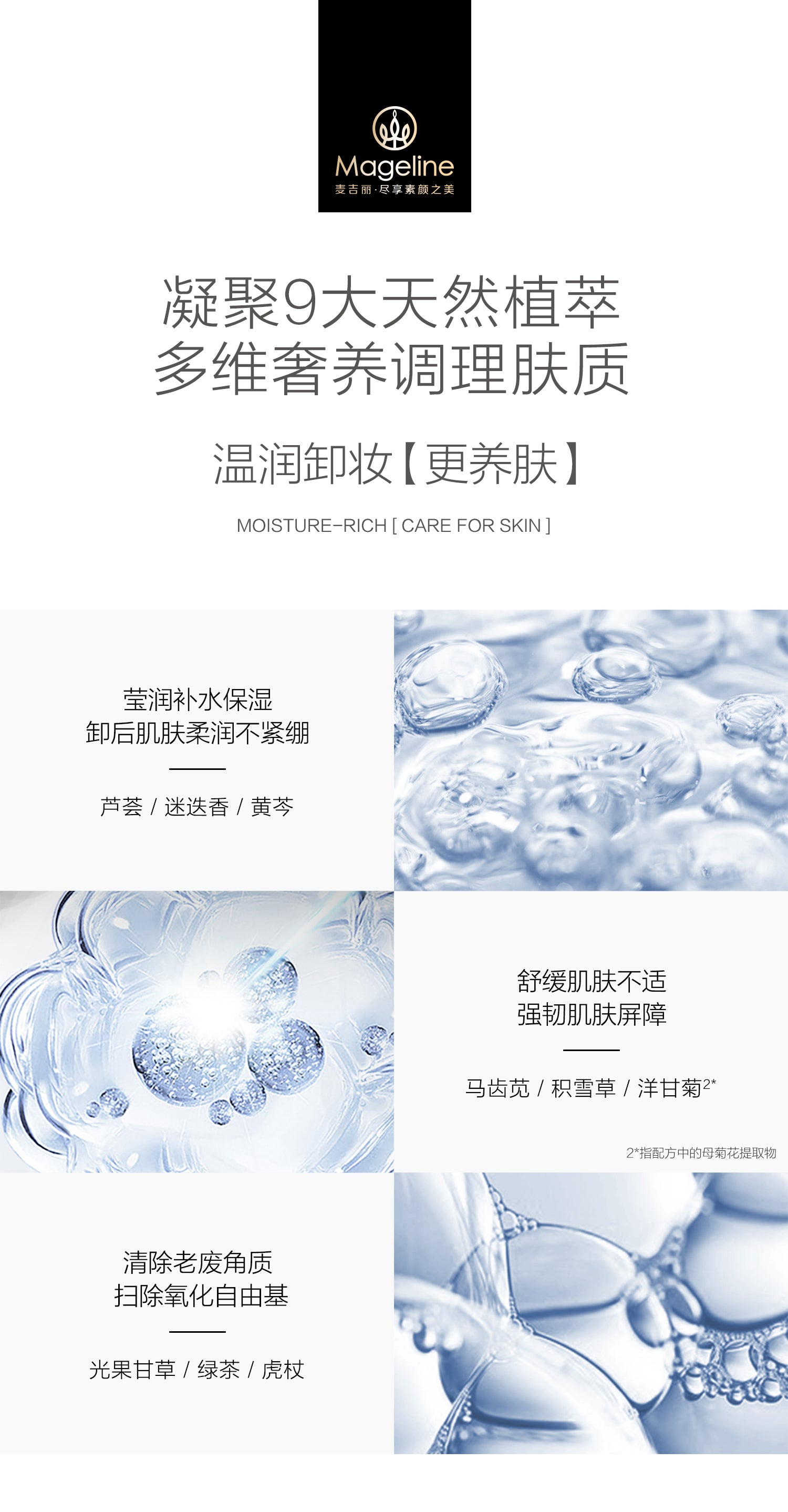 Mageline Blooming Vitality Makeup Remover