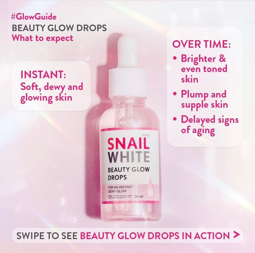NAMU LIFE SNAILWHITE Beauty Glow Drops 30ml
