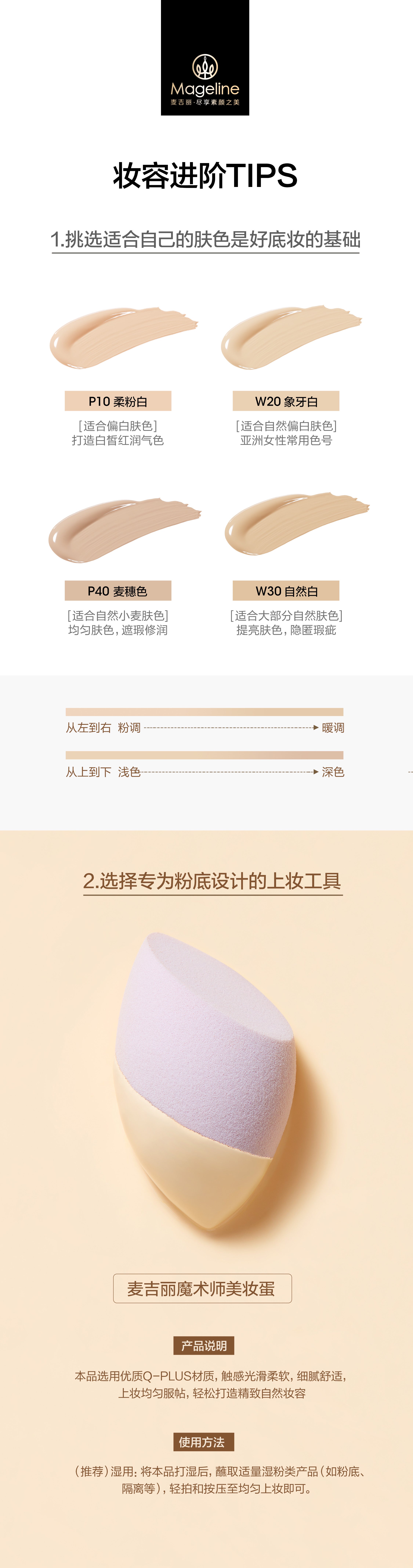 Mageline Hydra Moisturizing Long Wear Foundation