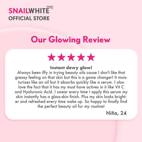 NAMU LIFE SNAILWHITE Beauty Glow Drops 30ml