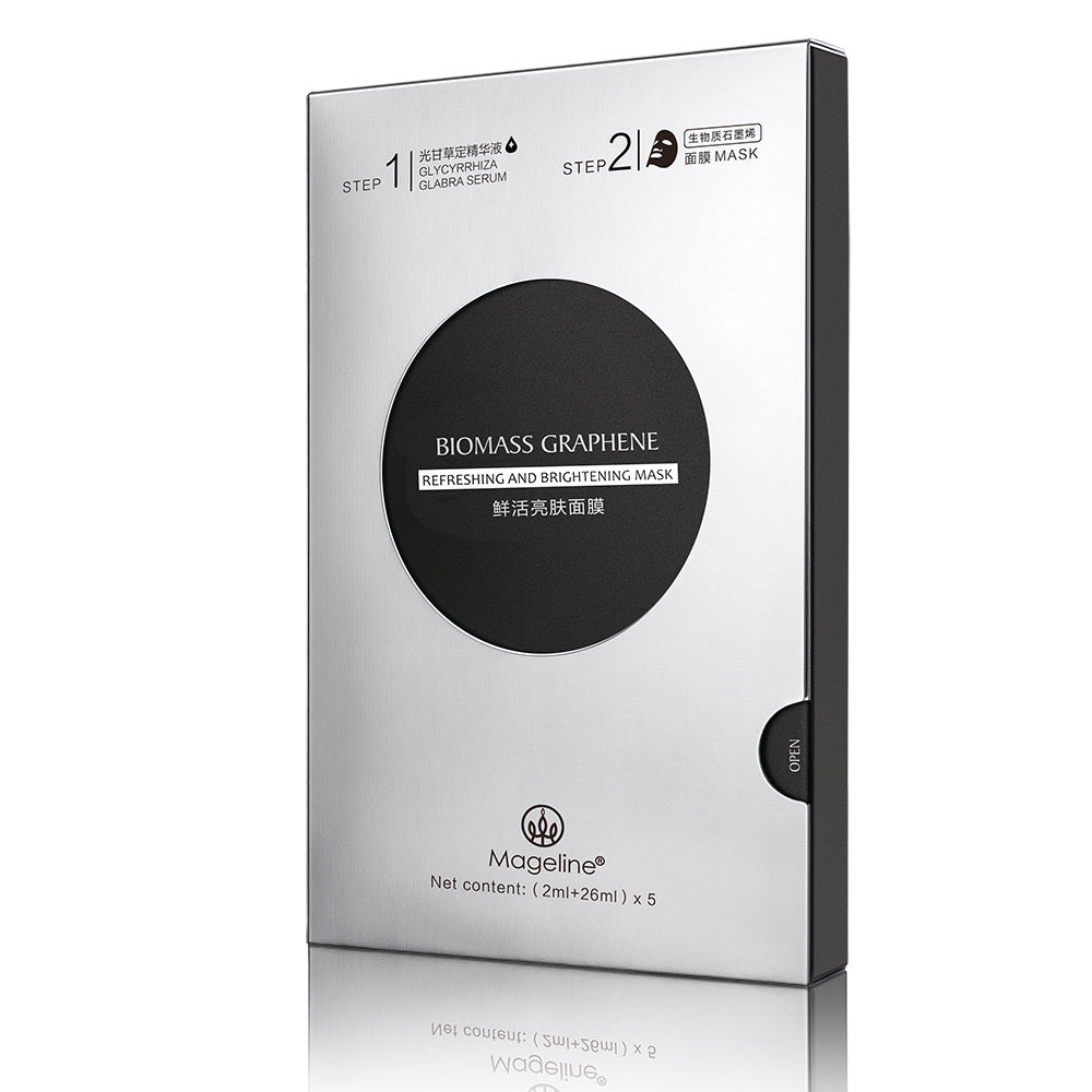 Mageline Biomass Graphene Refreshing and Brightening Mask