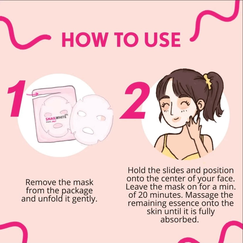 NAMU LIFE SNAILWHITE Mask Shot (Singles)