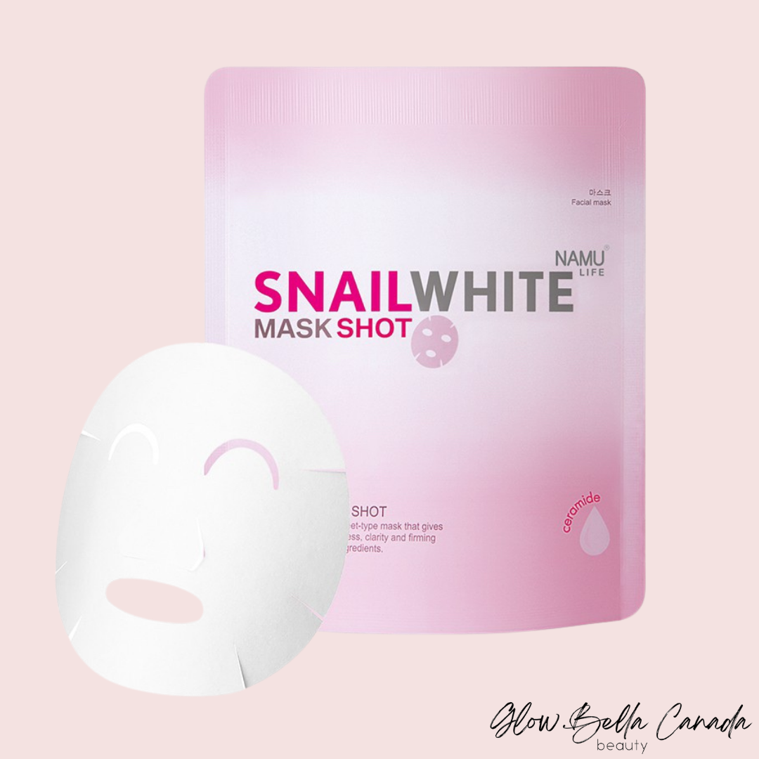 NAMU LIFE SNAILWHITE Mask Shot (Singles)