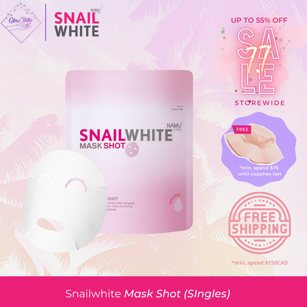 NAMU LIFE SNAILWHITE Mask Shot (Singles)