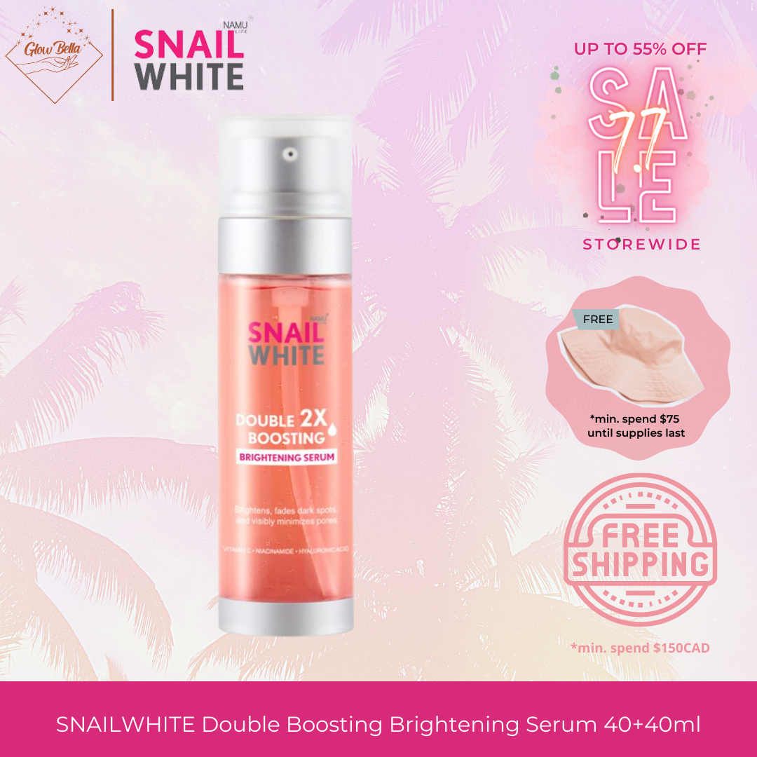 NAMU LIFE SNAILWHITE Double Boosting Whitening Serum 40ml + 40ml