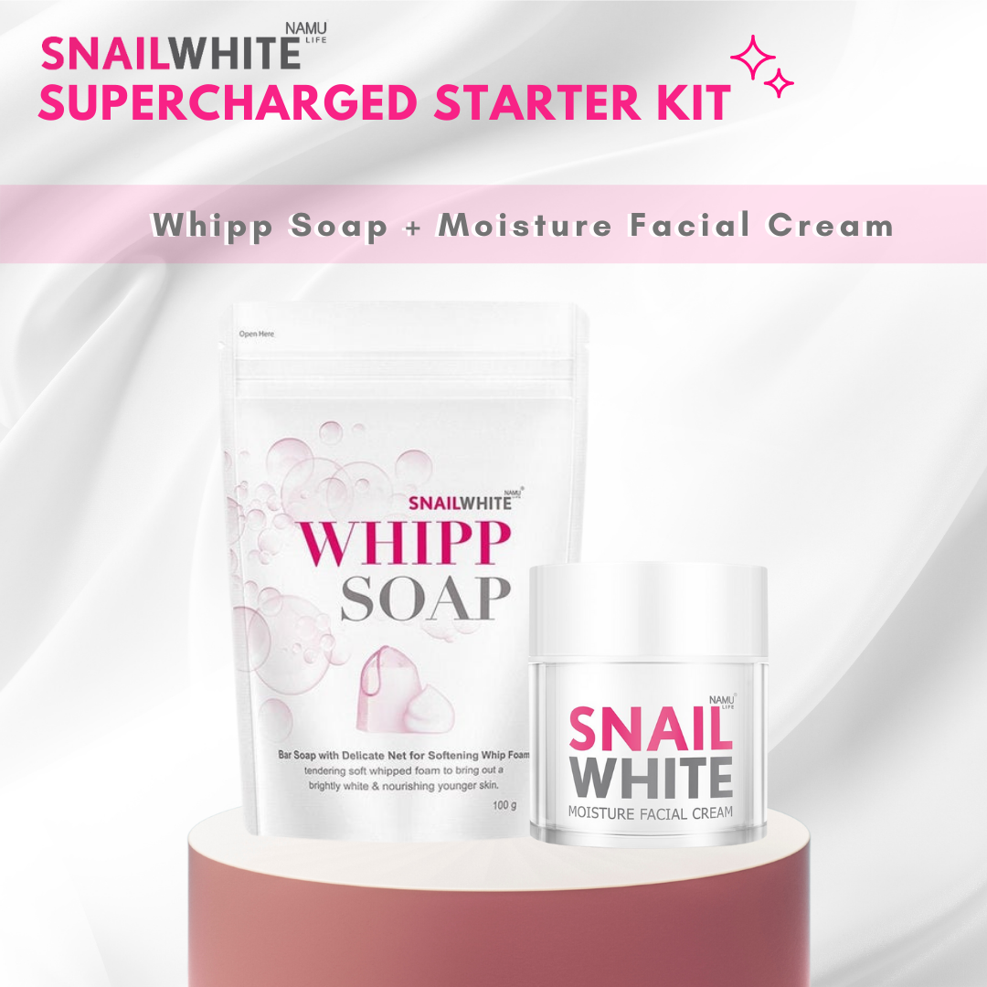 NAMU LIFE SNAILWHITE Supercharged Starter Kit