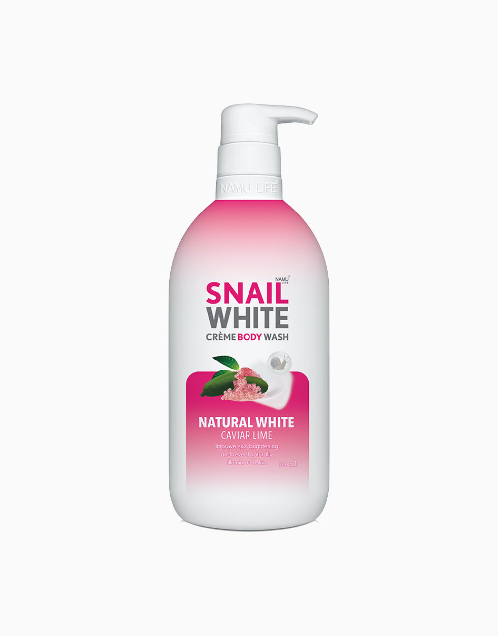 NAMU LIFE SNAILWHITE Natural White Body Wash (500ml)