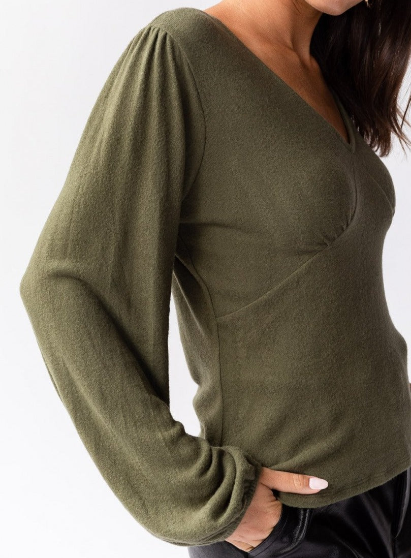 The Song Is You Puffed Sleeve Top