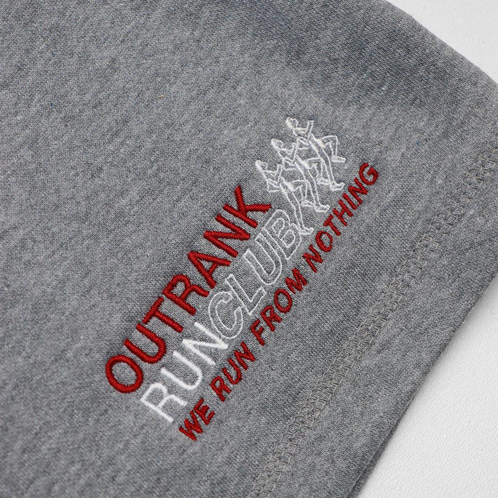 Outrank Shorts - We Run From Nothing Embroidered