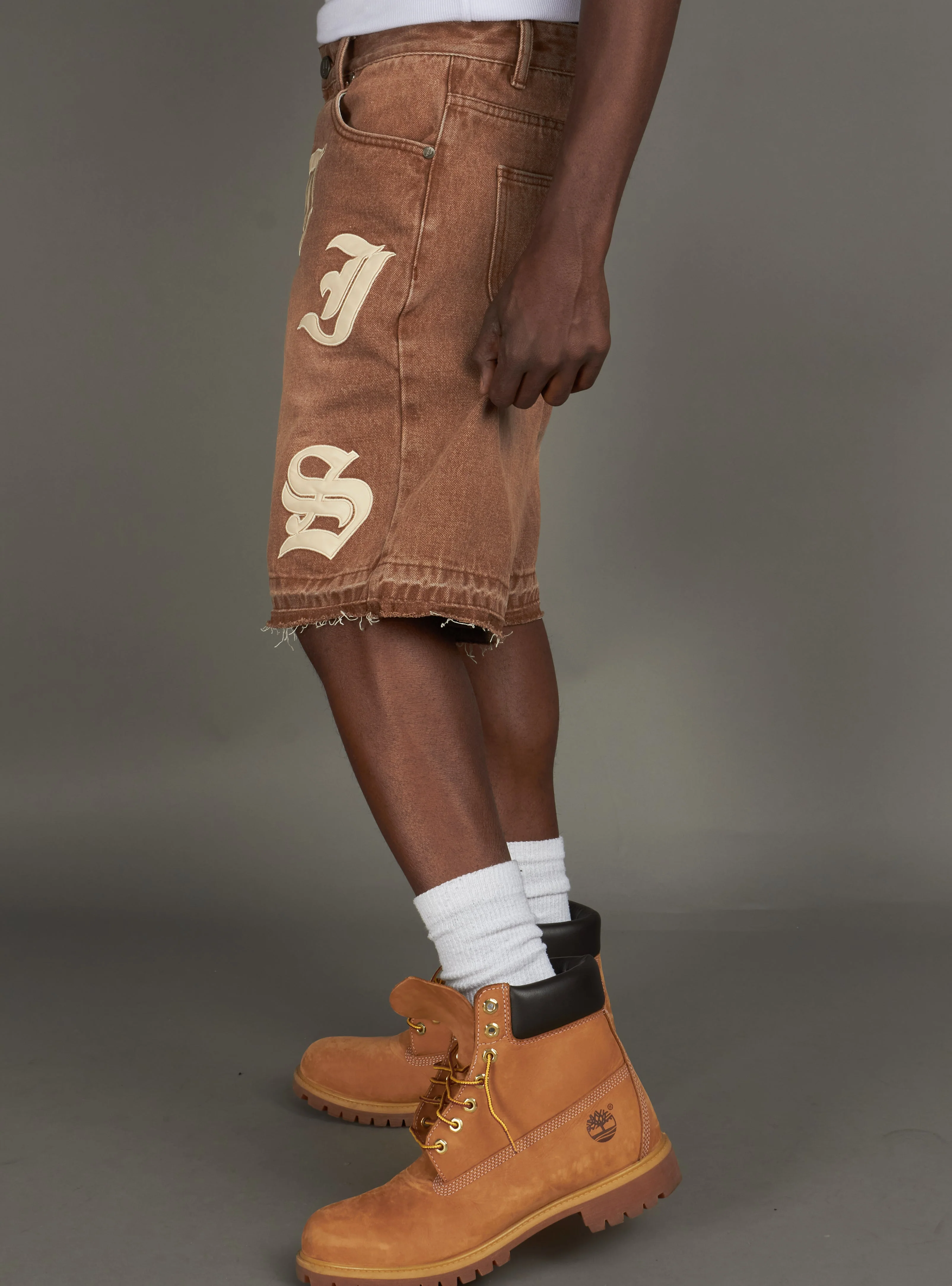 Politics Shorts - Betz - Brown Wash - 228