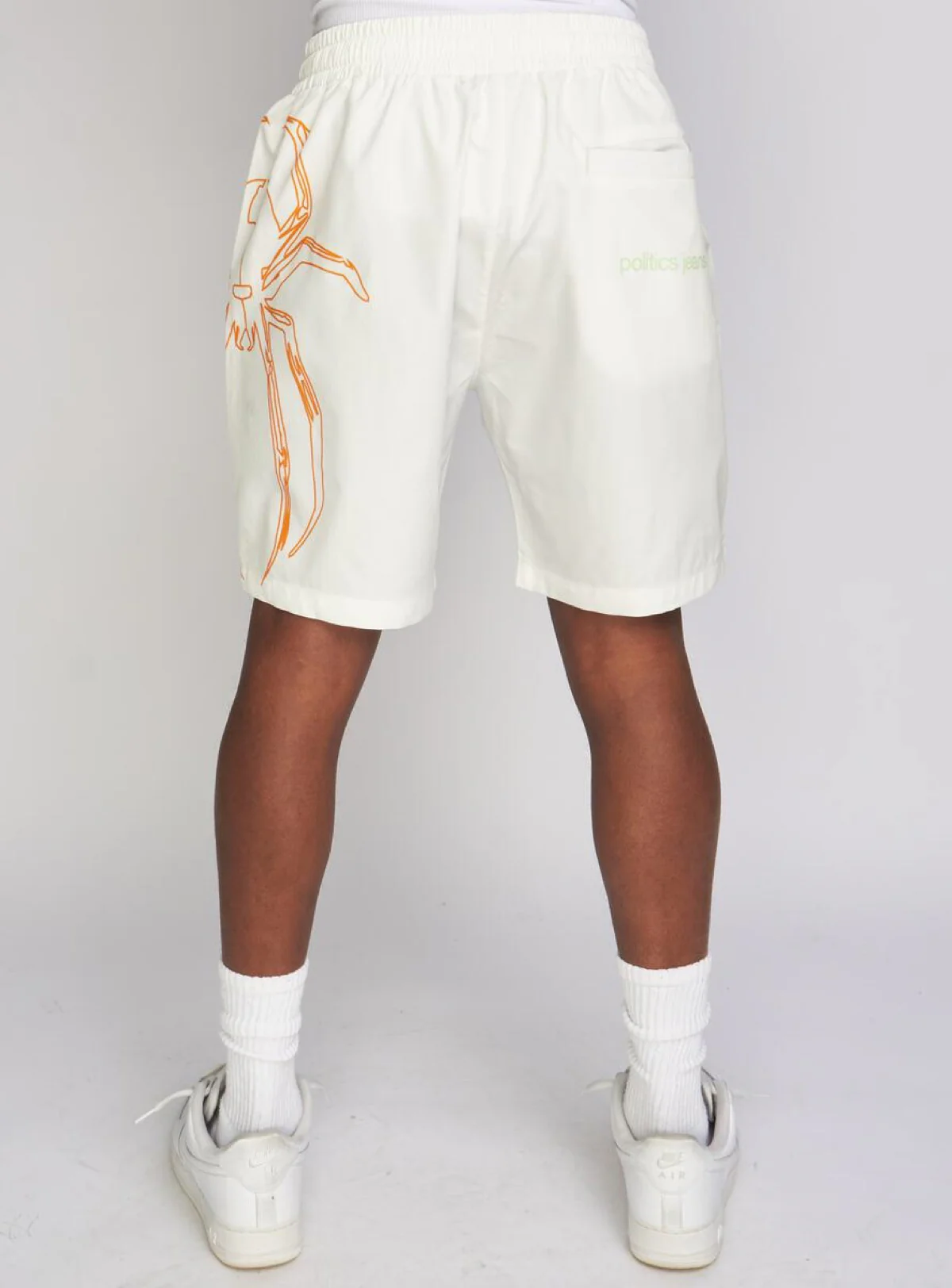 Politics Shorts - English - White - 376