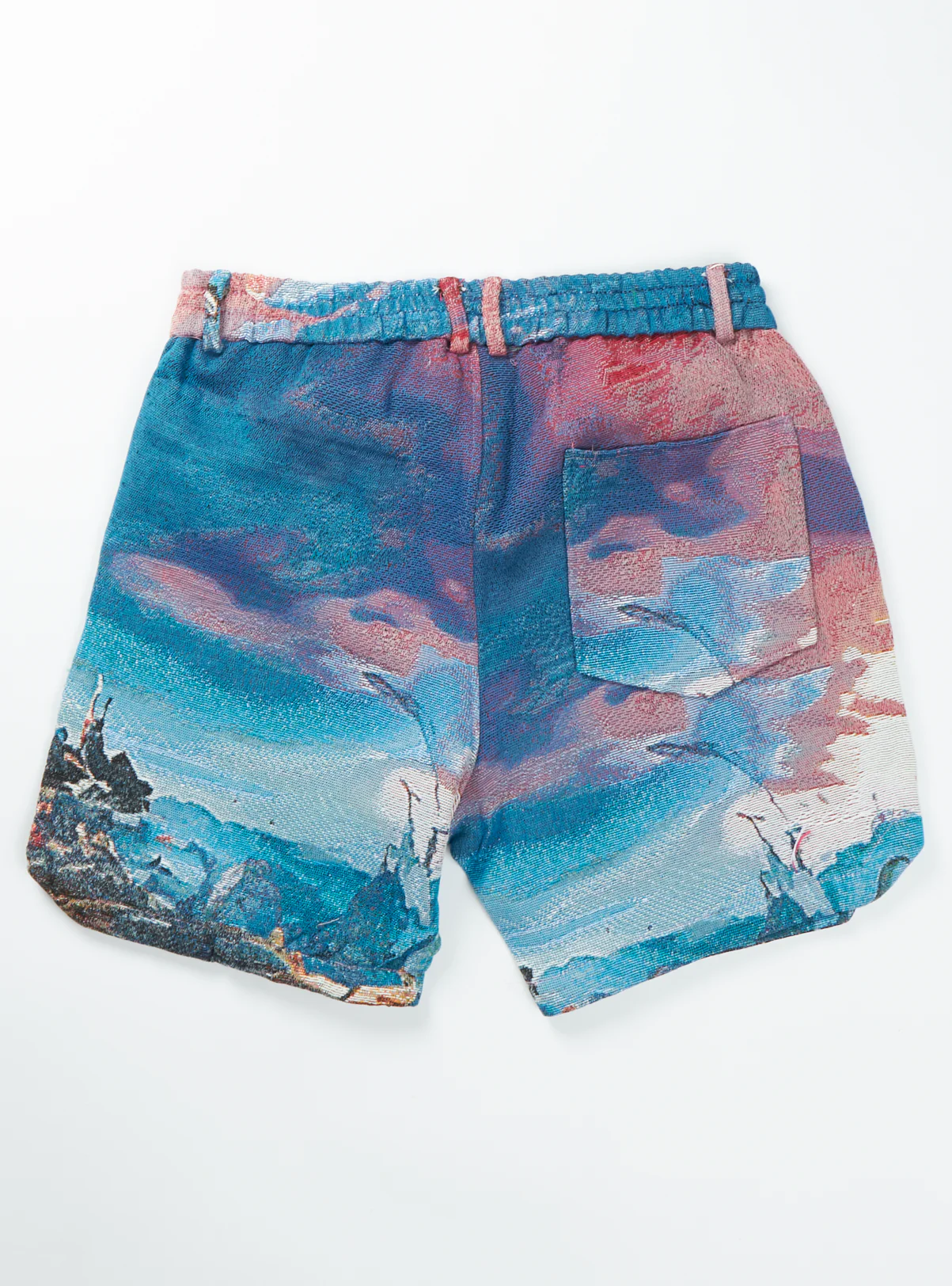 Majestik Shorts - Men's Heavy Metal Tapestry Jacquard - Light Pink   - TS2490