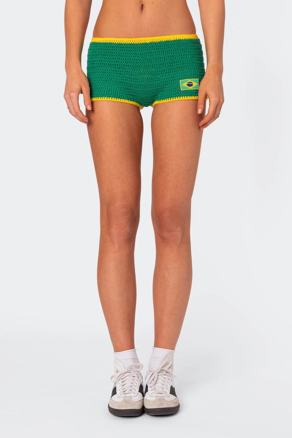 Brasil Crochet Shorts