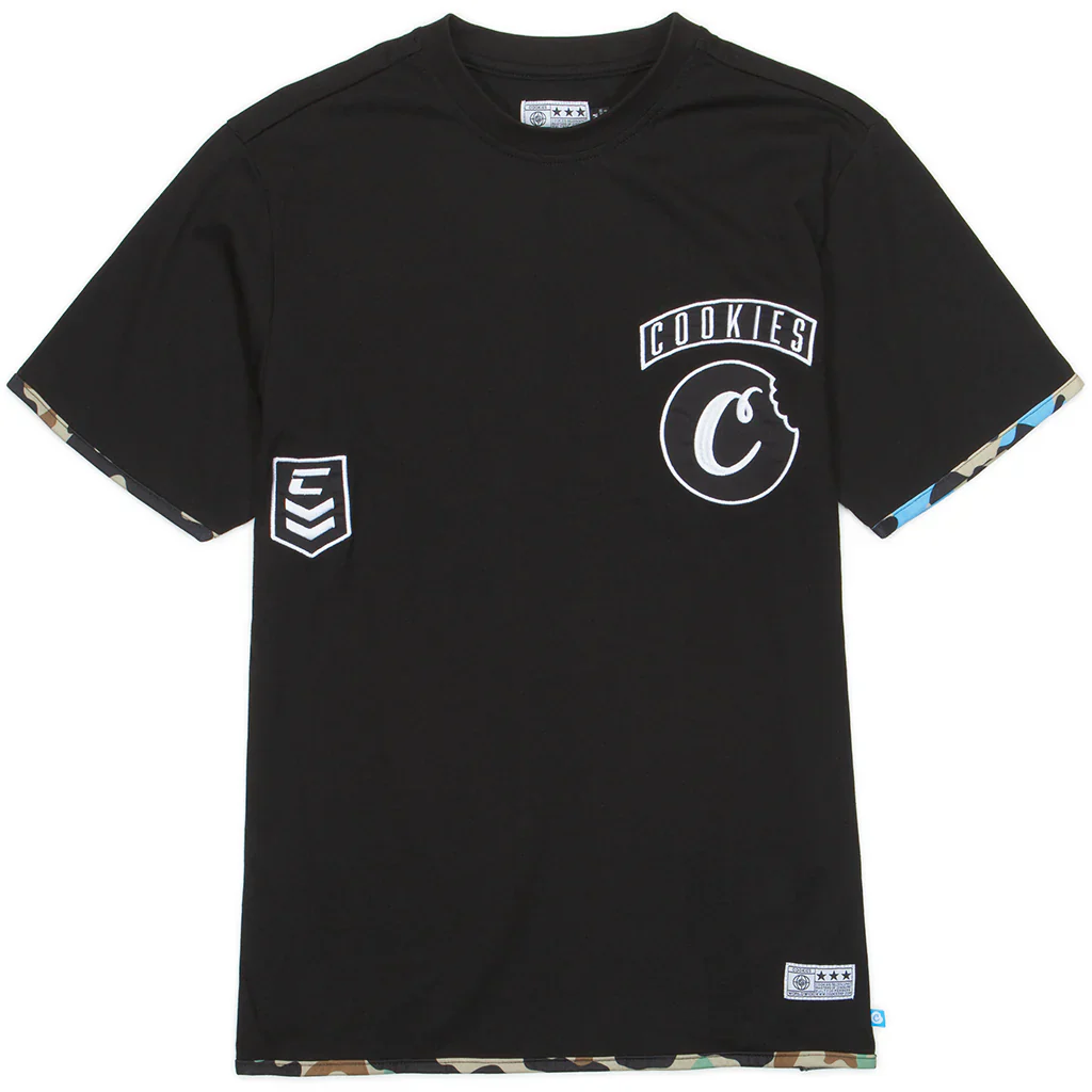 Cookies Short Set - Smoke Ops - Black - CM242KST27