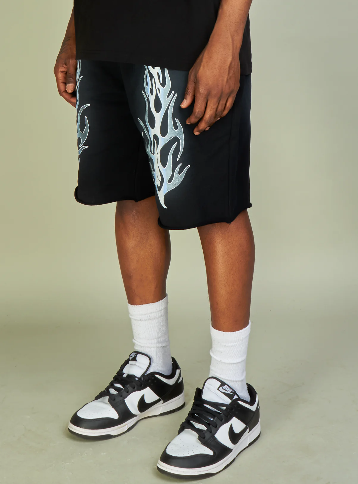 NME Shorts - Haywood - Black, Blue And White - 621