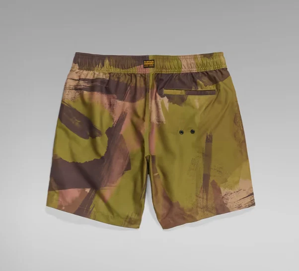G-Star Shorts - OHNA POLYESTER RAO- SAFARI WATERCOLOR CAMO - D23071