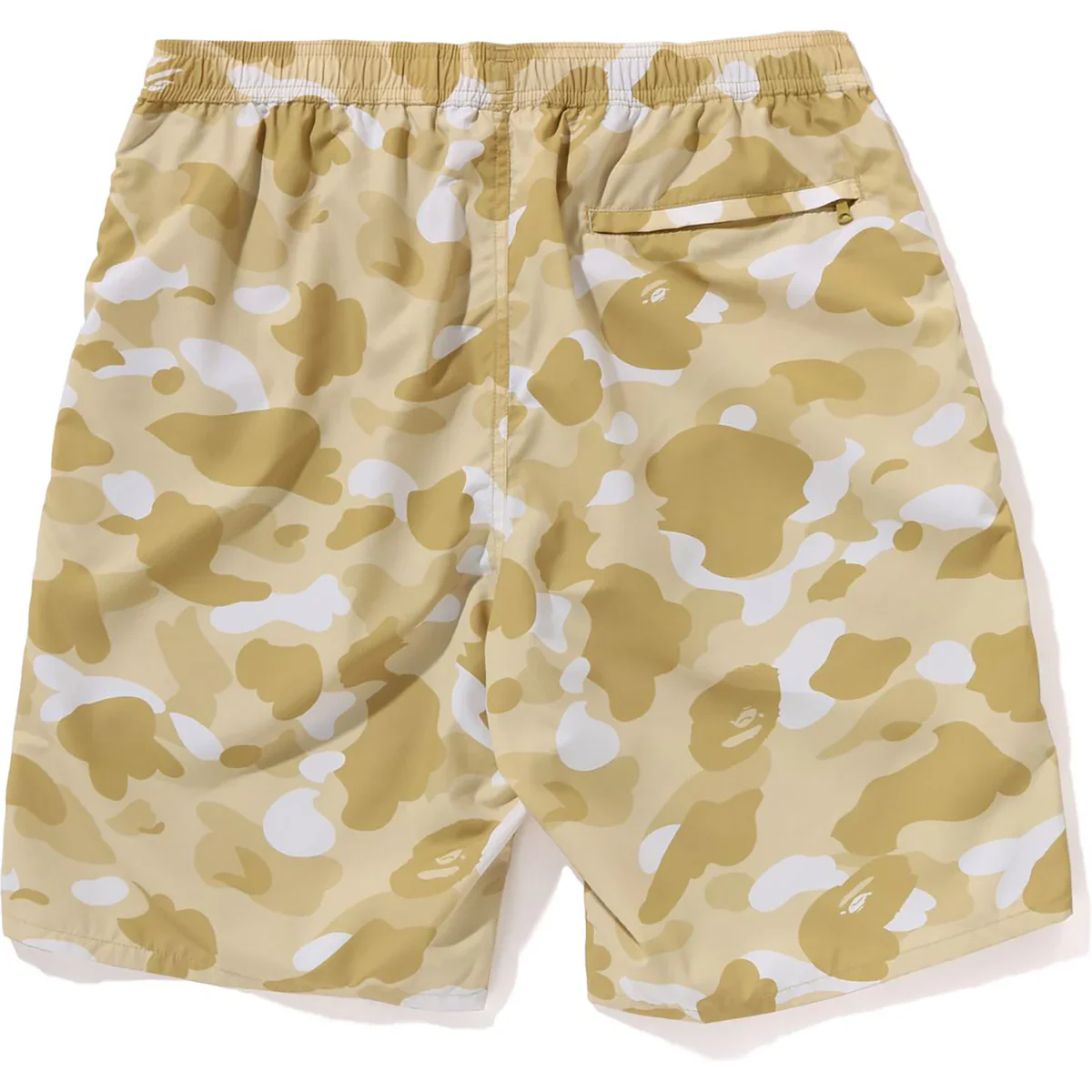 A Bathing Ape Shorts - Head On Point - Yellow Camo - 1K30-153-006
