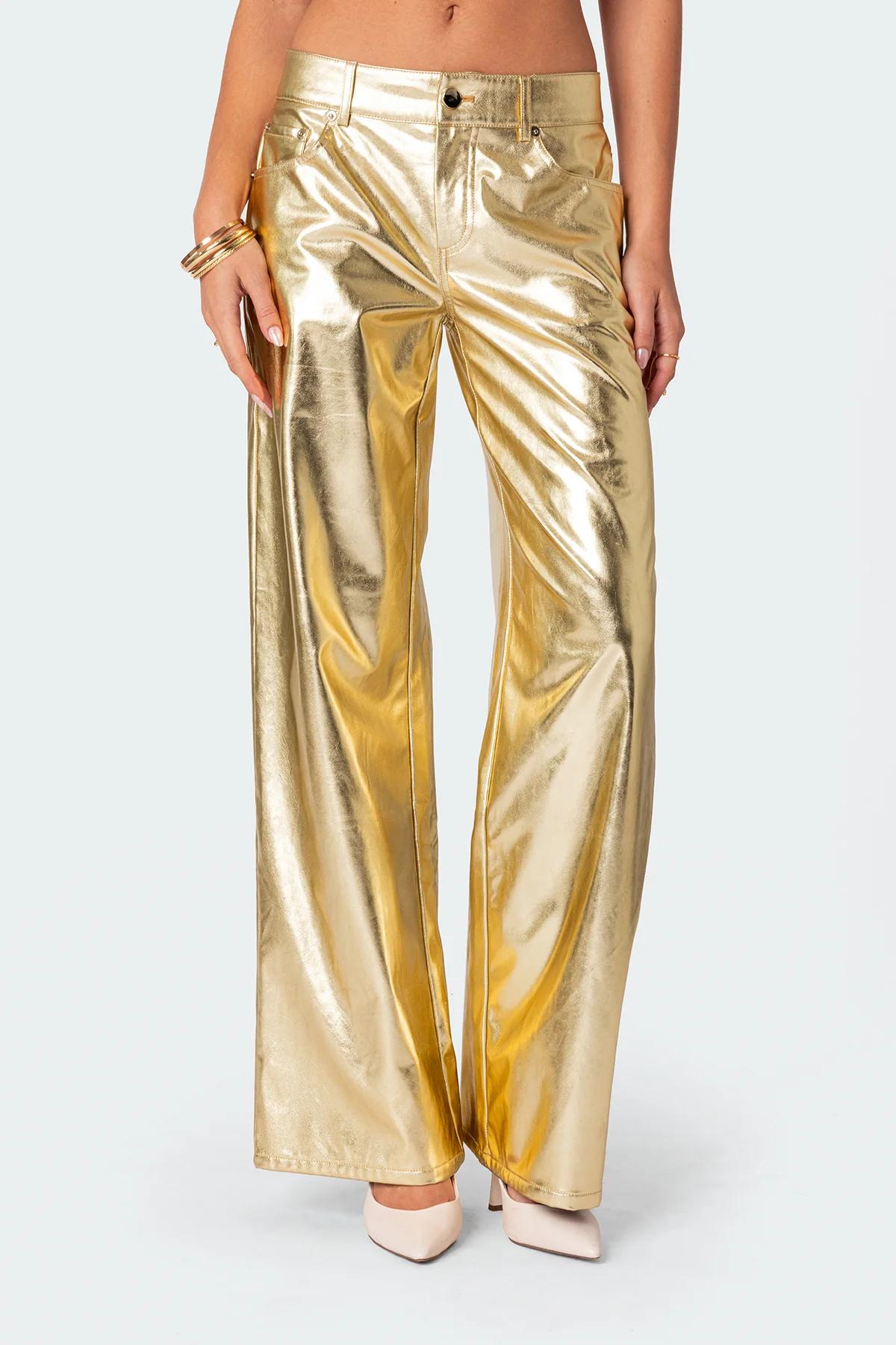 Rochelle Low Rise Metallic Jeans