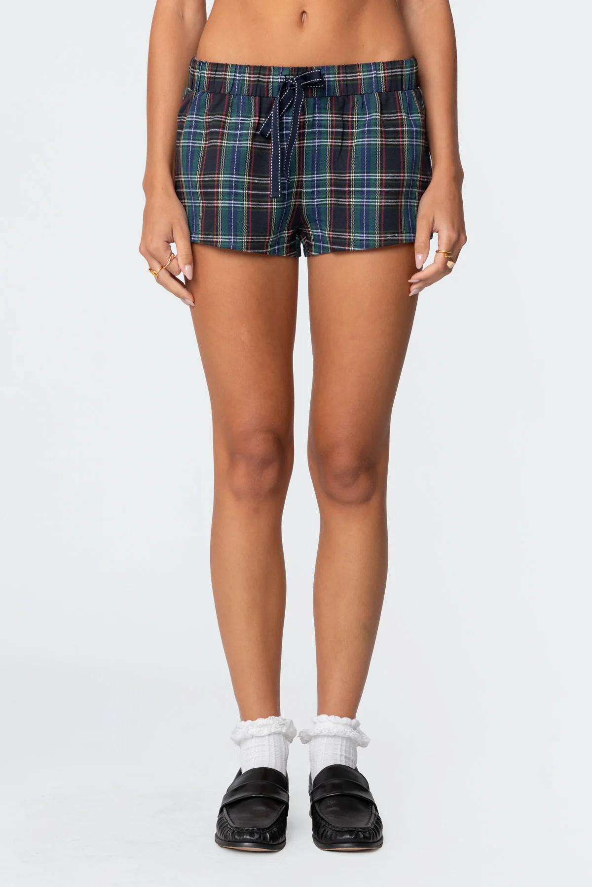 Cabin Plaid Shorts