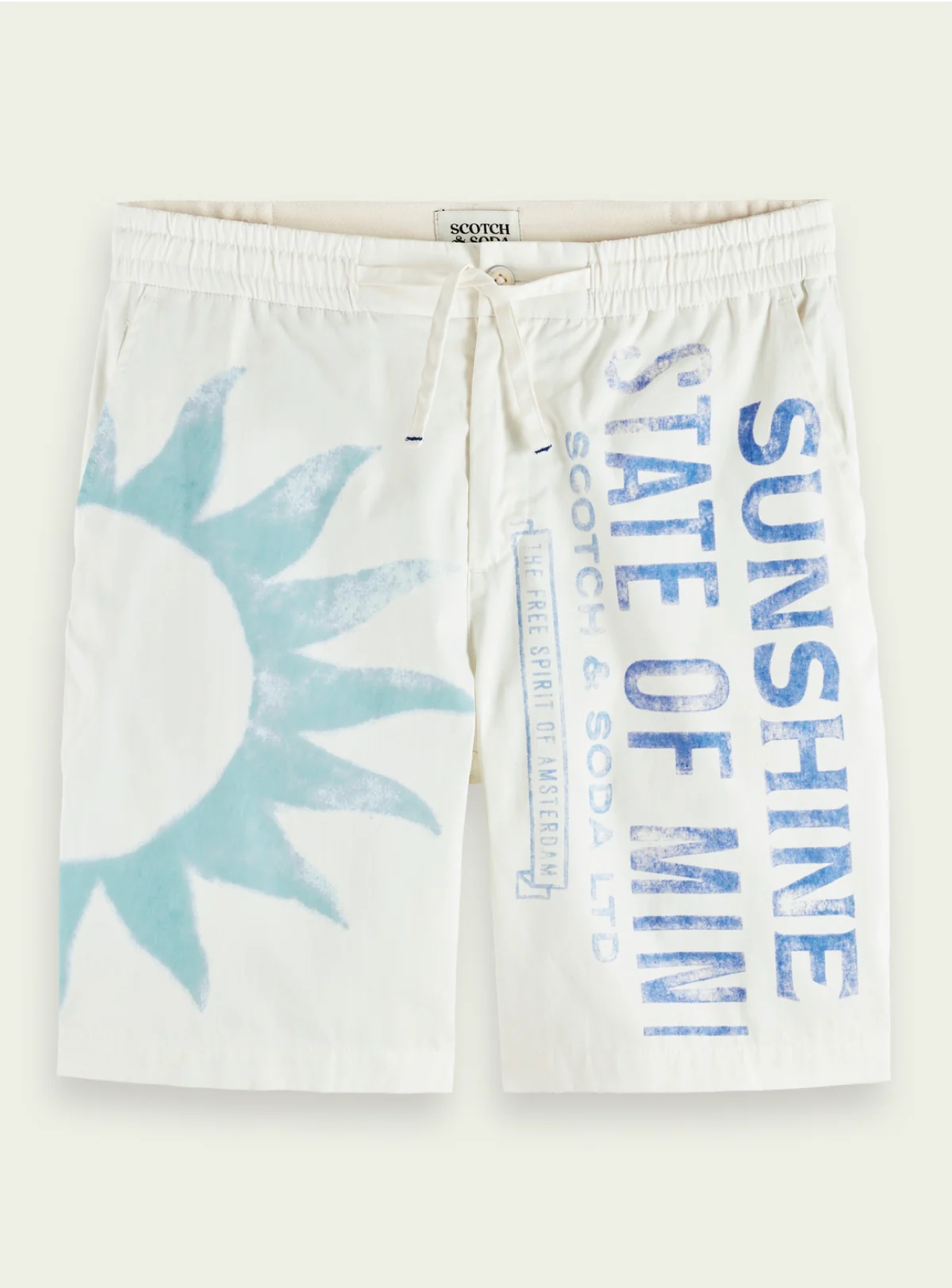 Scotch & Soda Shorts - The Fave - White - 172026