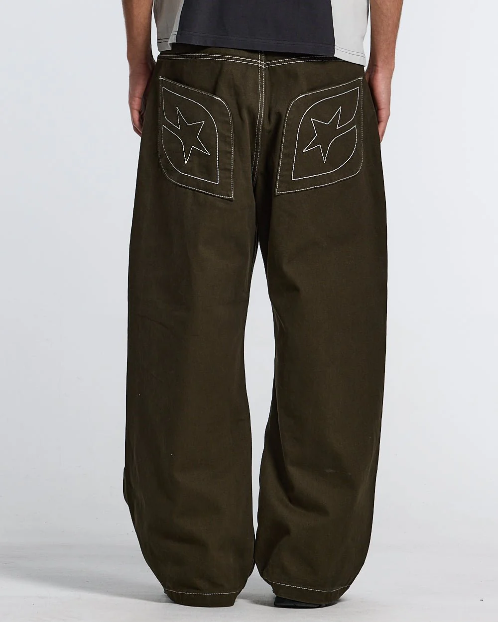 ZIP PANTS WOODPECKER GREEN