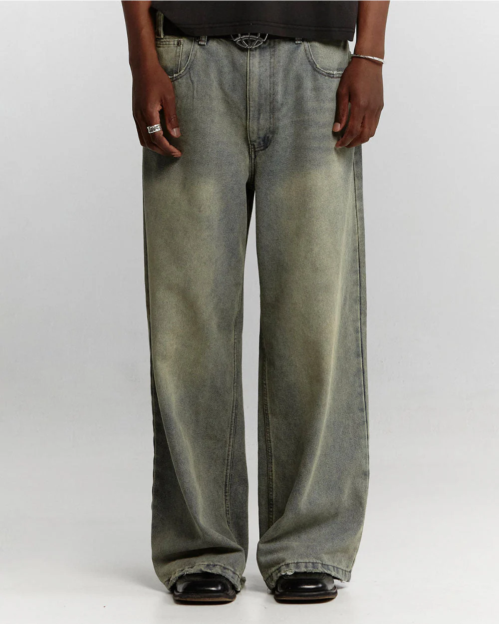 C V2 PANTS DIRTY LIGHT DENIM