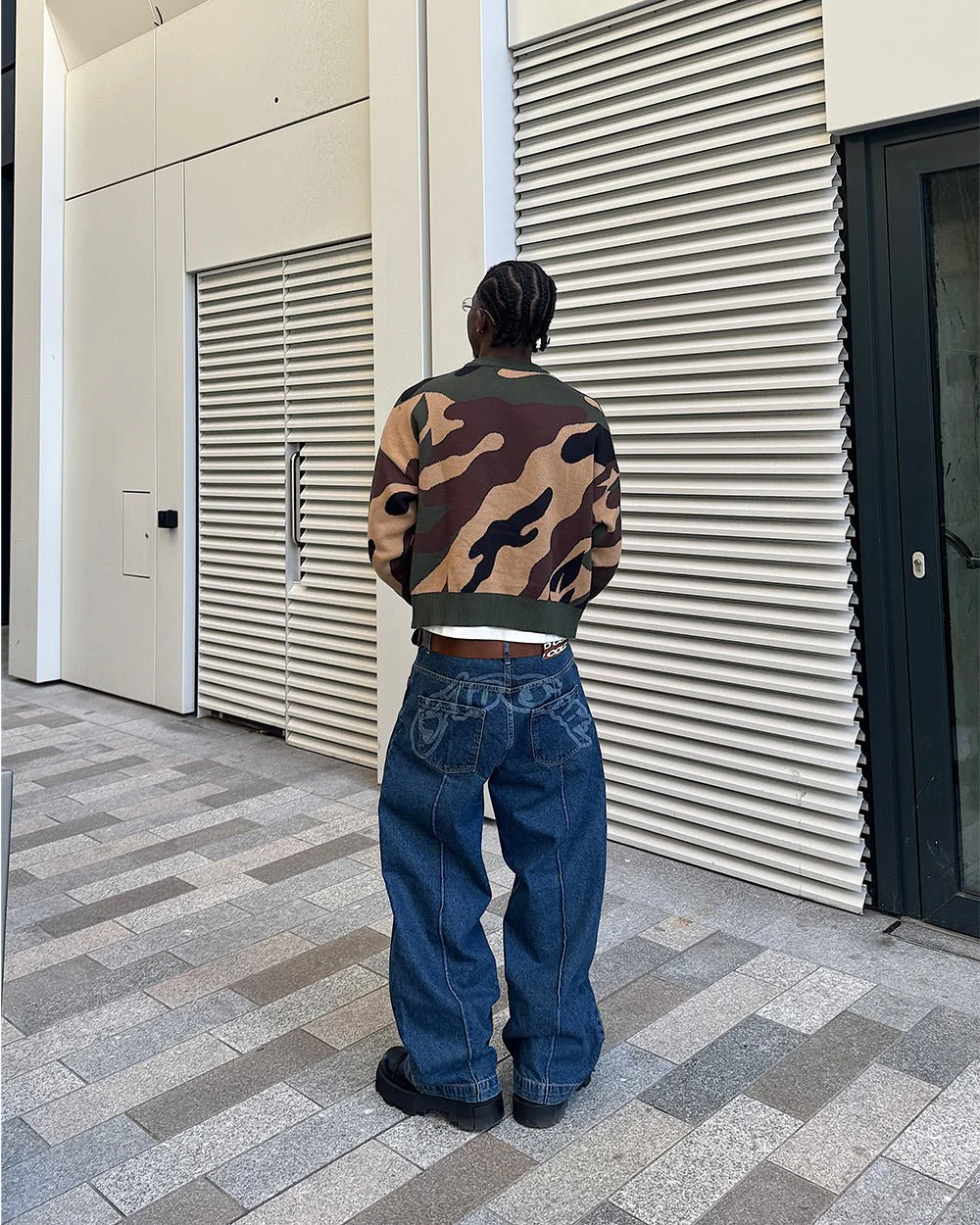 PINTUCK V2 PANTS BLUE DENIM