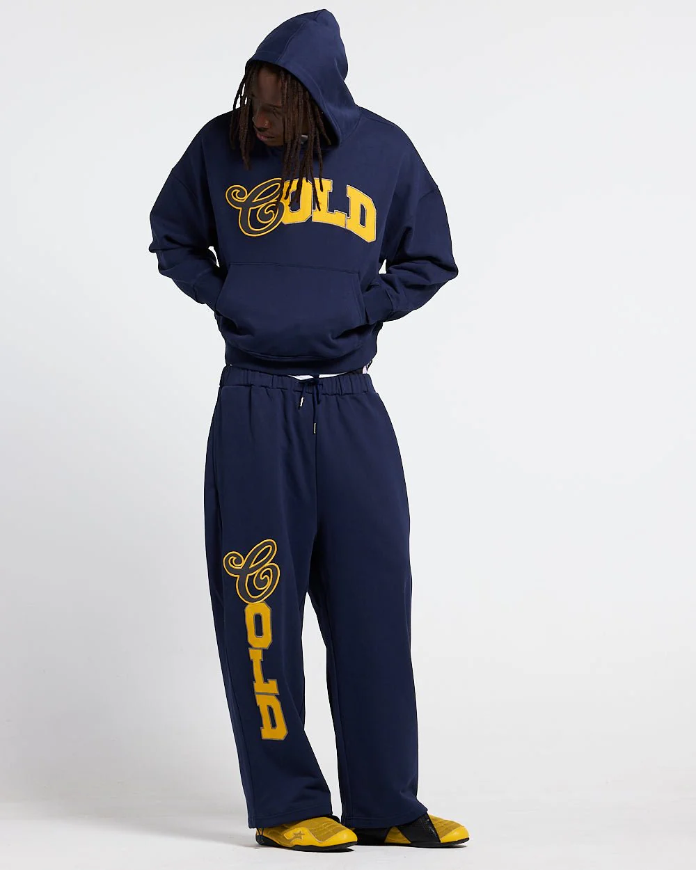 VARSITY PANTS DARK BLUE