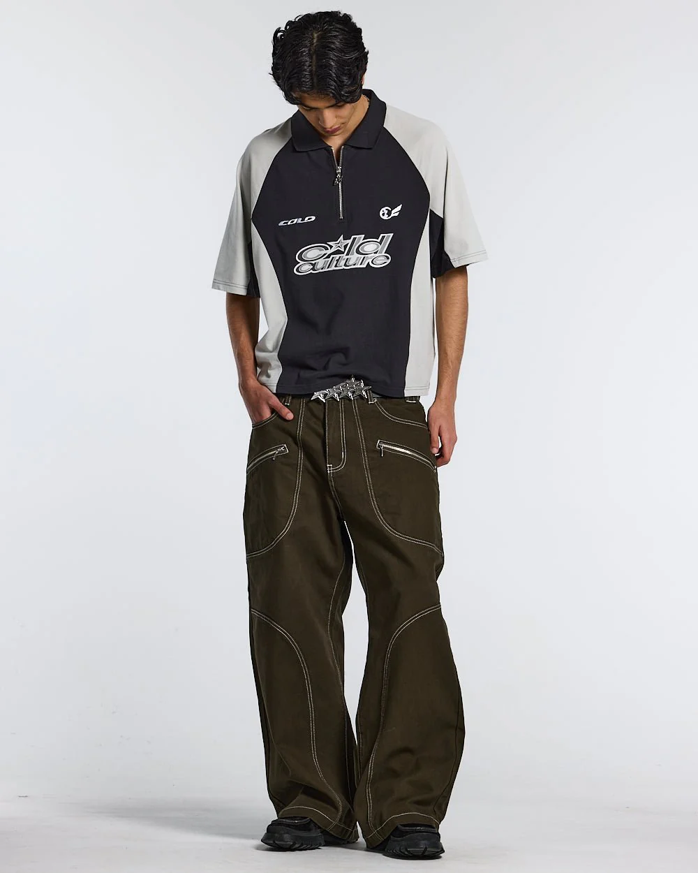 ZIP PANTS WOODPECKER GREEN