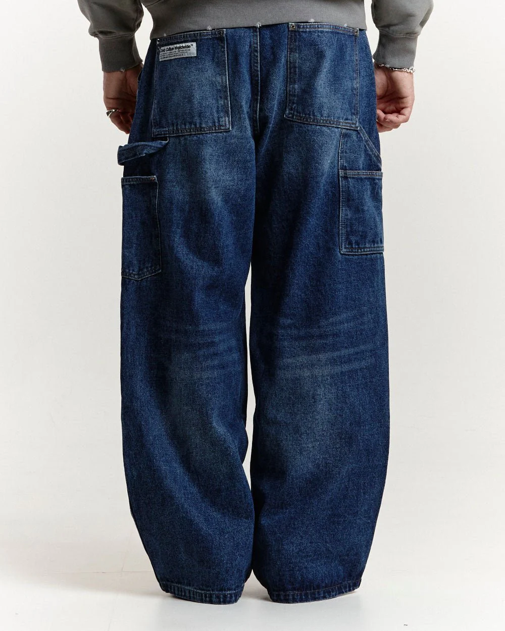 LIBERTY V1 DOUBLE KNEE PANTS FADED BLUE