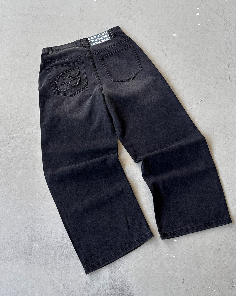 C V2 DIRTY PANTS BLACK