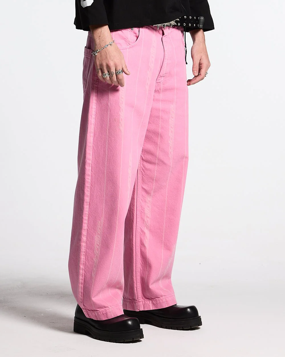 ON THE ROAD V2 PANTS PINK DENIM