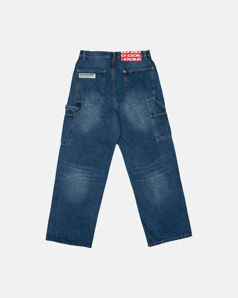 LIBERTY V1 DOUBLE KNEE PANTS FADED BLUE