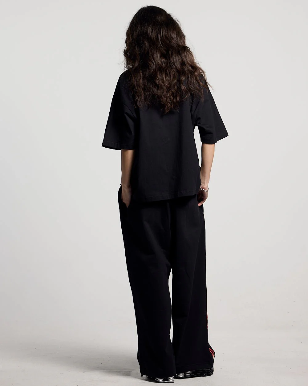 WILD CAMO SWEATPANTS BLACK