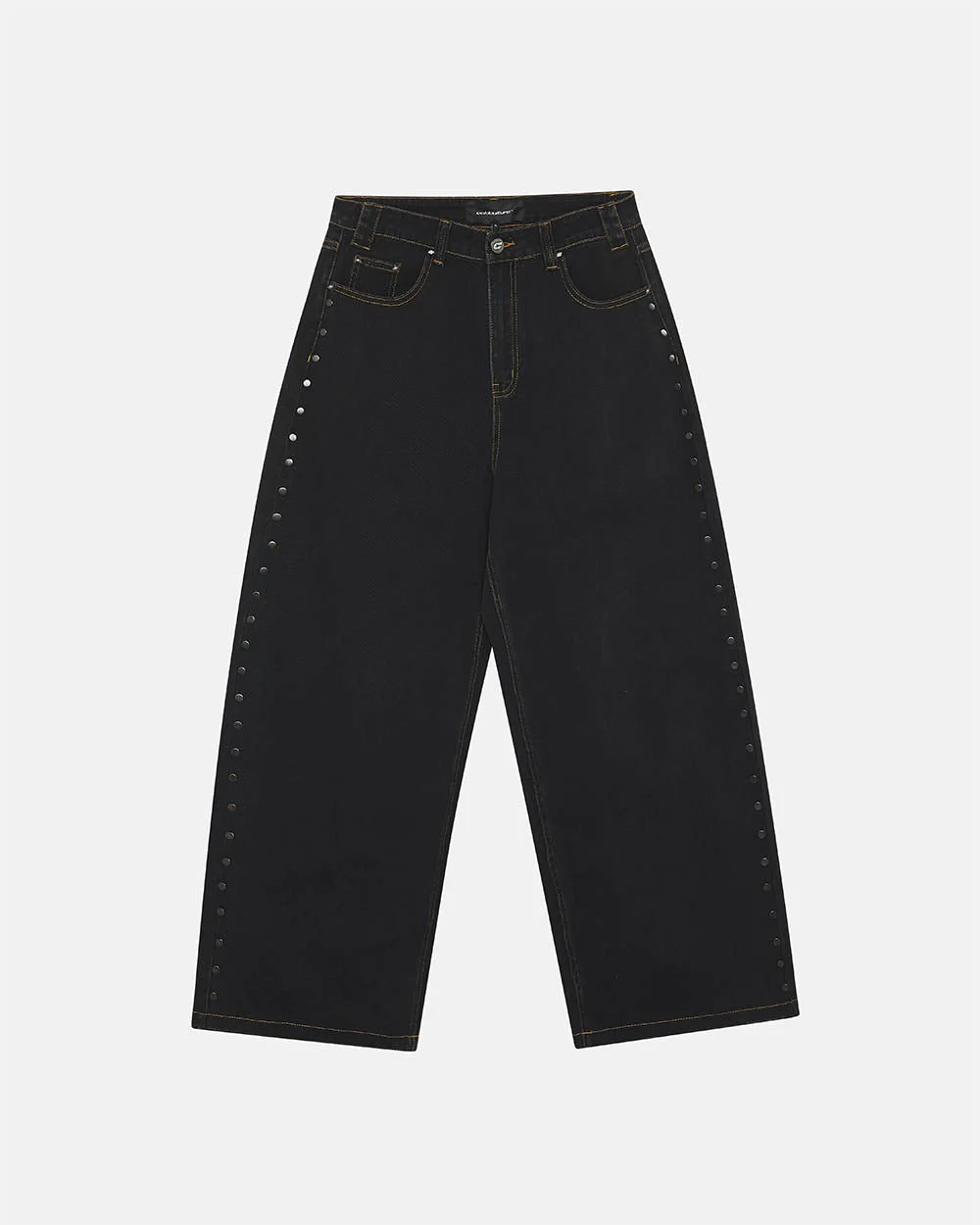 STUDS JEANS BLACK DENIM
