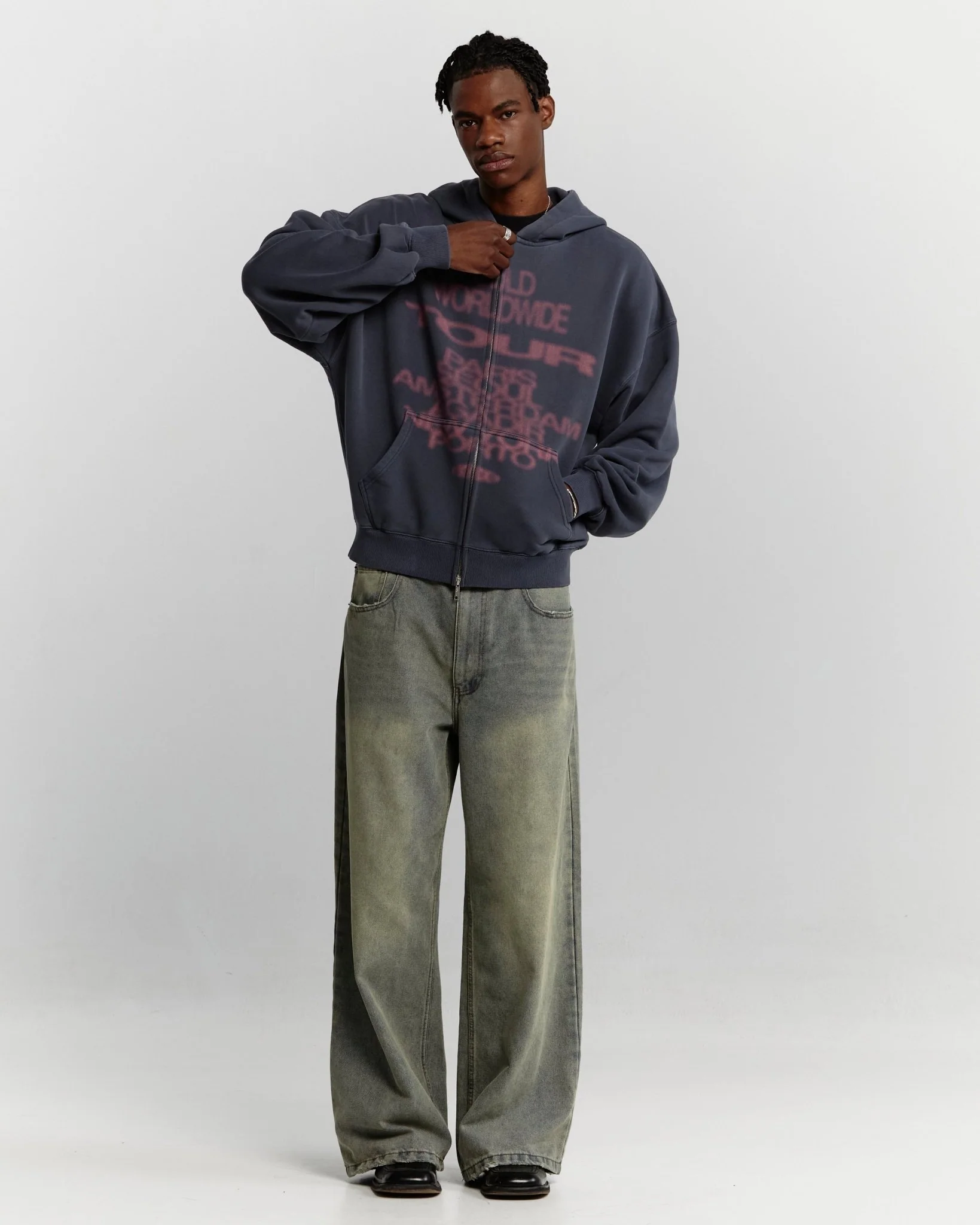 C V2 PANTS DIRTY LIGHT DENIM