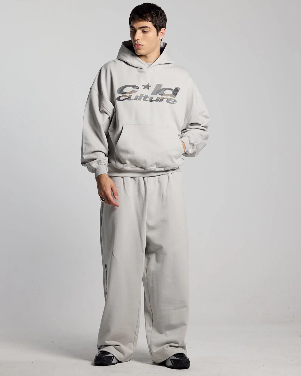 WILD CAMO SWEATPANTS LIGHT GREY