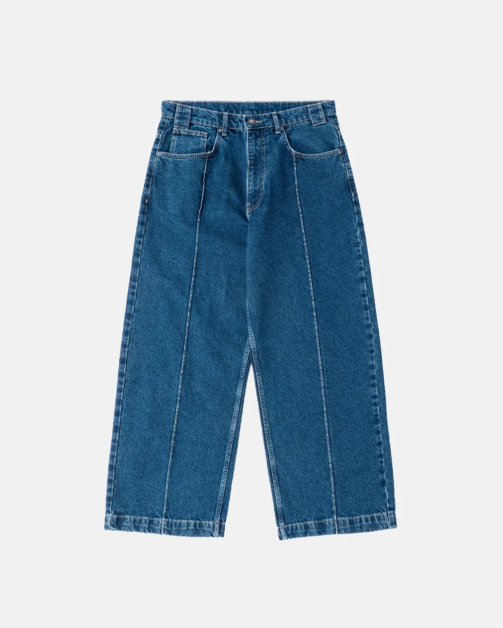 PINTUCK V2 PANTS BLUE DENIM