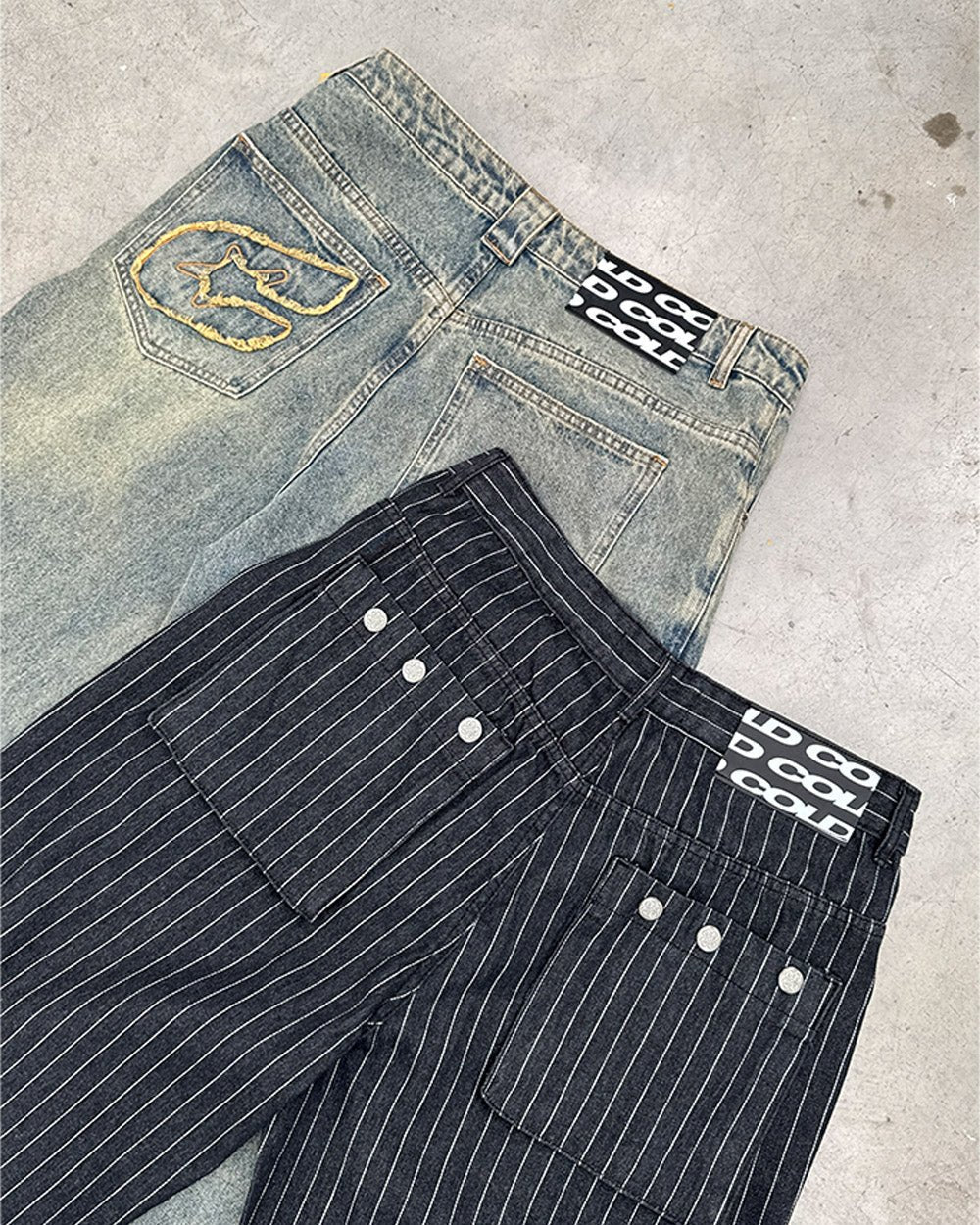 C V2 PANTS DIRTY LIGHT DENIM