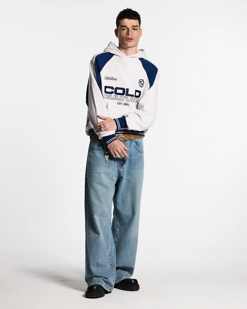 COWBOY V1 PANTS BLUE DENIM