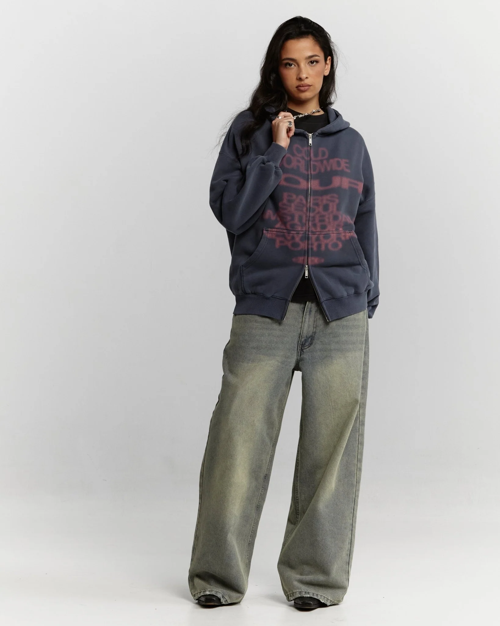 C V2 PANTS DIRTY LIGHT DENIM