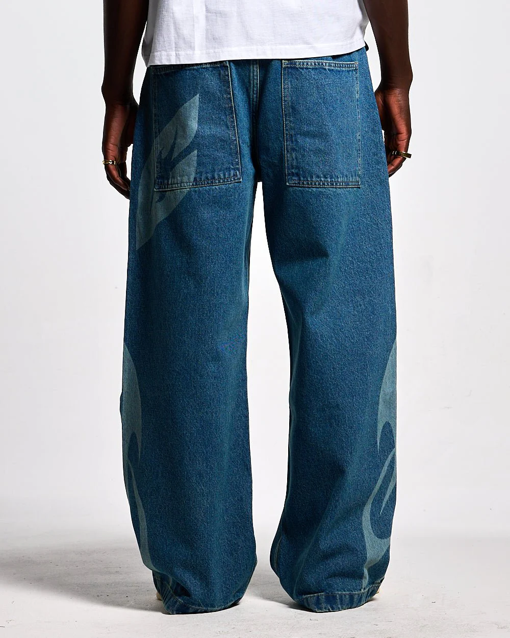 NEOTRIBAL PANTS LIGHT BLUE DENIM