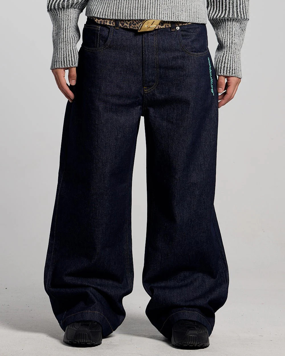 COLLEGE V3 PANTS RAW DENIM
