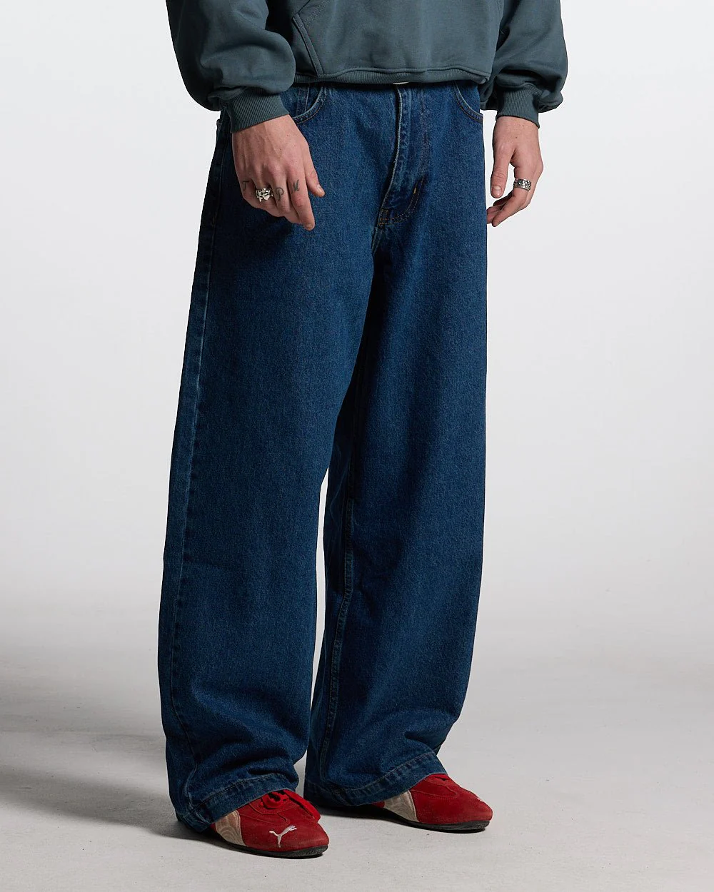 V2 PANTS BLUE DENIM