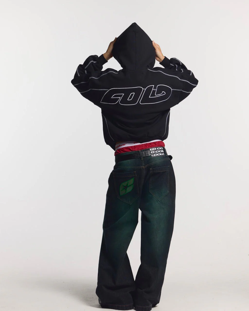 PRECIOUS V3 PANTS BLACK & GREEN