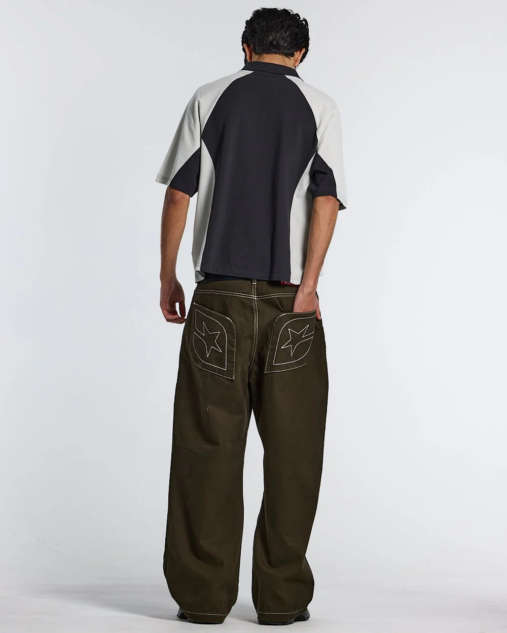 ZIP PANTS WOODPECKER GREEN