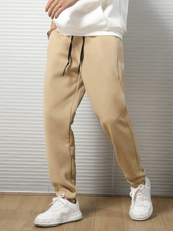 Basics Men Drawstring Waist Sweatpants