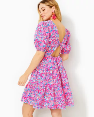Nalani Short Sleeve Cotton Dress