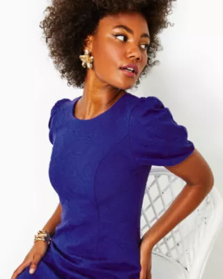 Emilie Short Sleeve Shift Dress